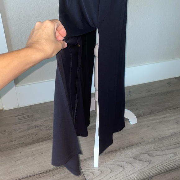 TRADE with Jennifer Michael Michael Kors Sleeveless Maxi Dress Dark Blue Size S - Picture 8 of 13